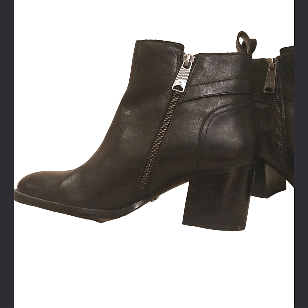 Ralph Lauren Black Ankle Boots Size 7